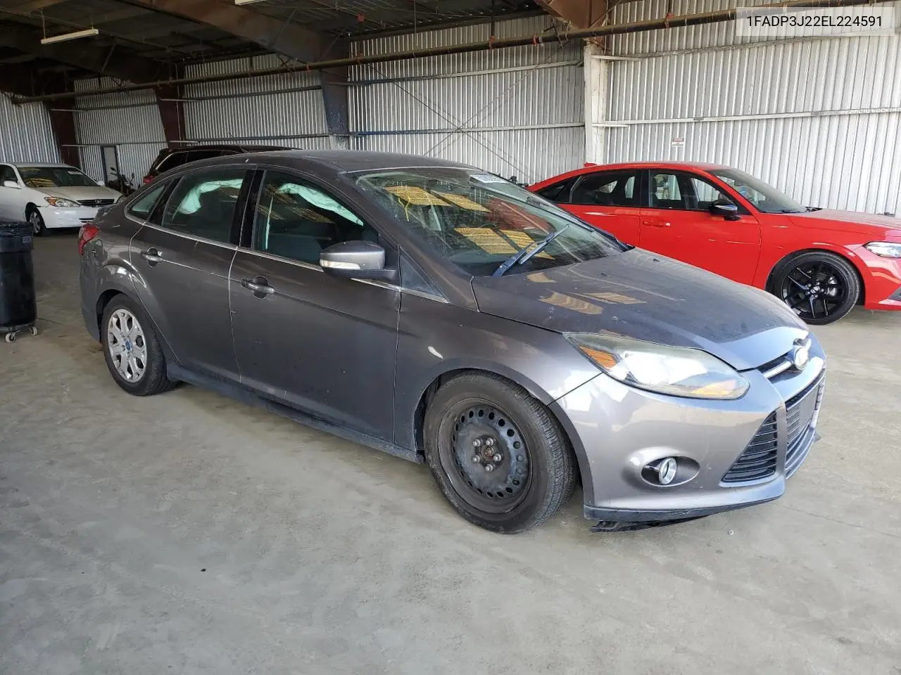 2014 Ford Focus Titanium VIN: 1FADP3J22EL224591 Lot: 60902895