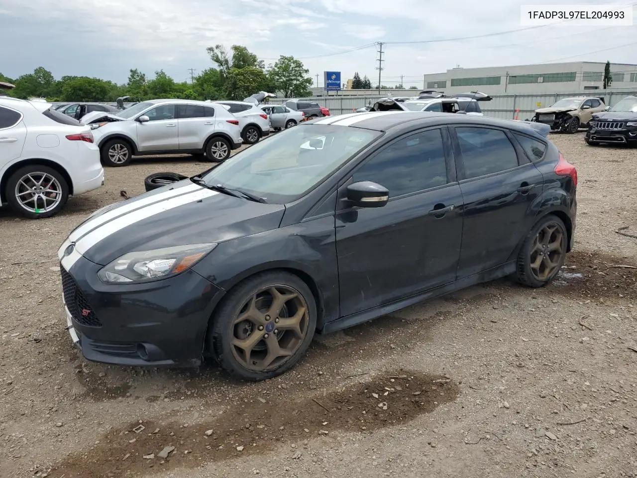 2014 Ford Focus St VIN: 1FADP3L97EL204993 Lot: 61354065