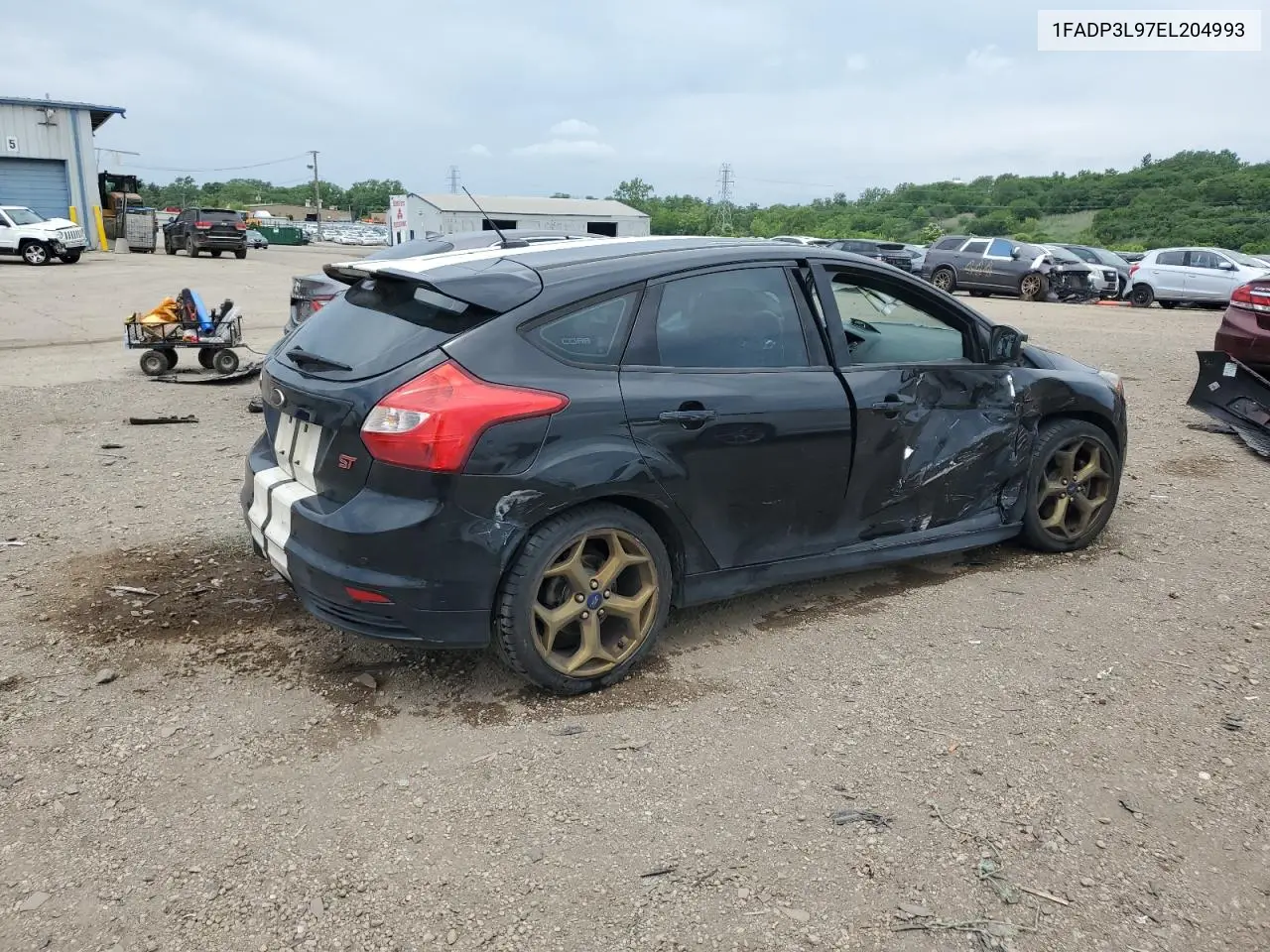 2014 Ford Focus St VIN: 1FADP3L97EL204993 Lot: 61354065