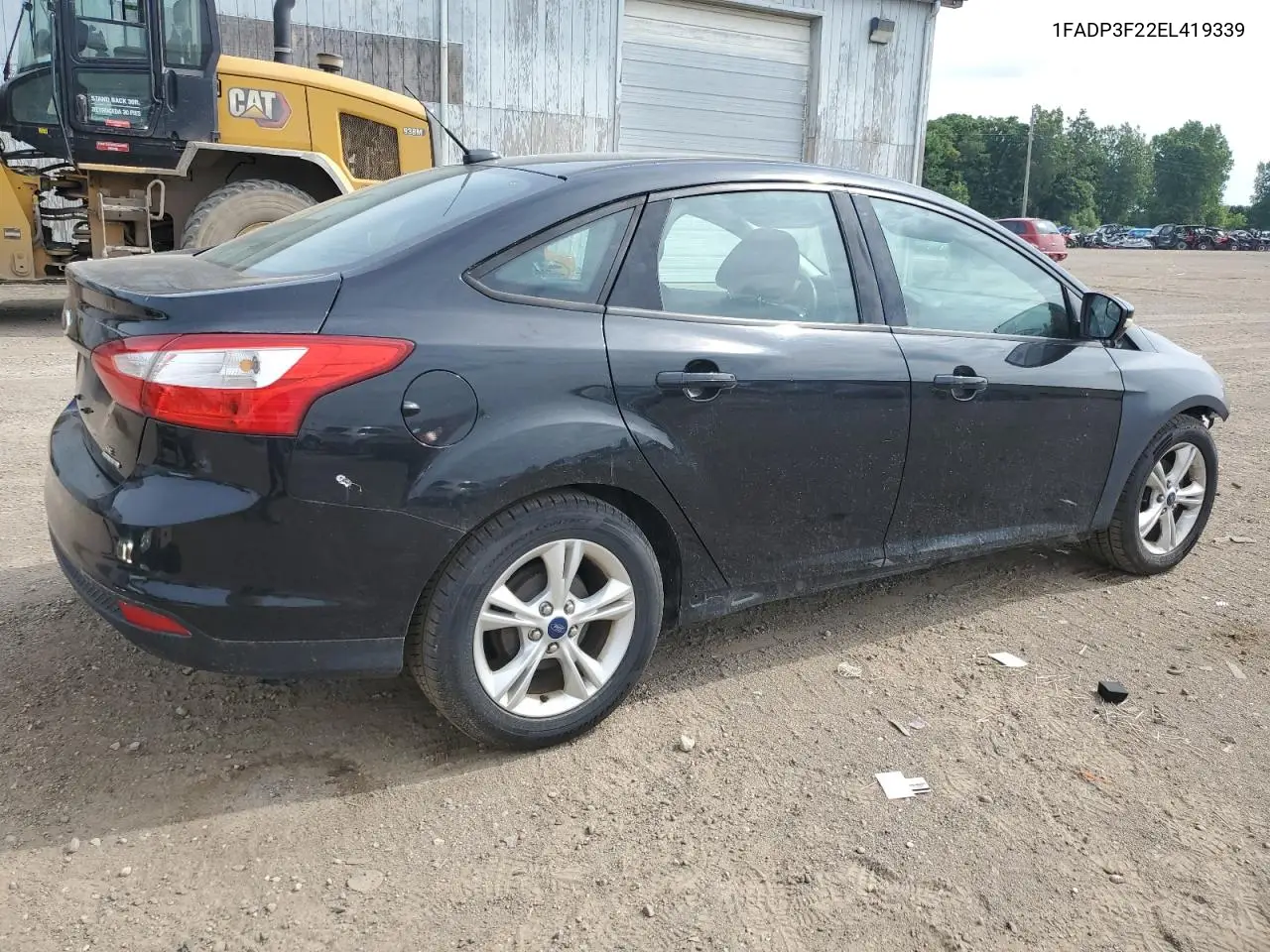 2014 Ford Focus Se VIN: 1FADP3F22EL419339 Lot: 61640985