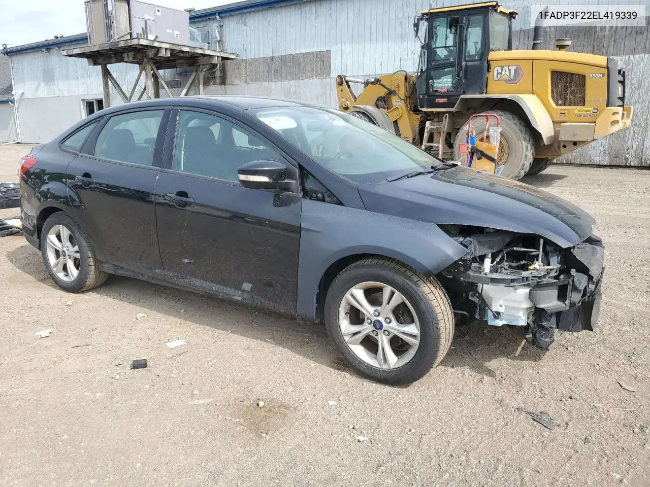 2014 Ford Focus Se VIN: 1FADP3F22EL419339 Lot: 61640985