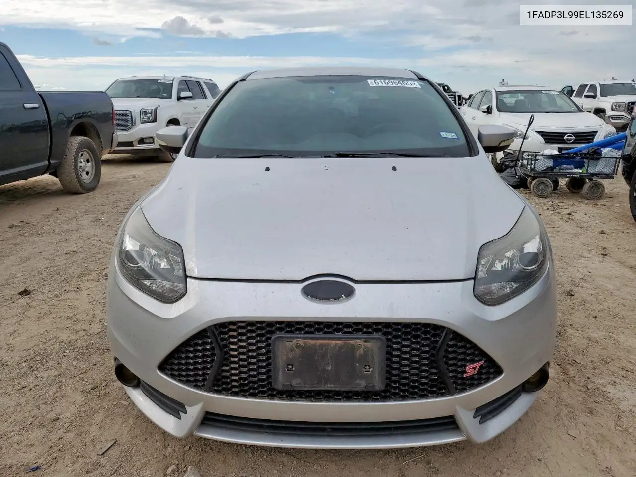2014 Ford Focus St VIN: 1FADP3L99EL135269 Lot: 61696465