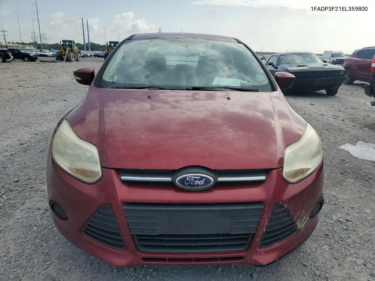 2014 Ford Focus Se VIN: 1FADP3F21EL359800 Lot: 61982415