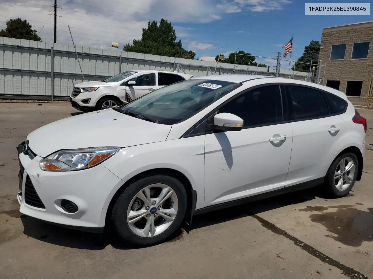2014 Ford Focus Se VIN: 1FADP3K25EL390845 Lot: 62588275