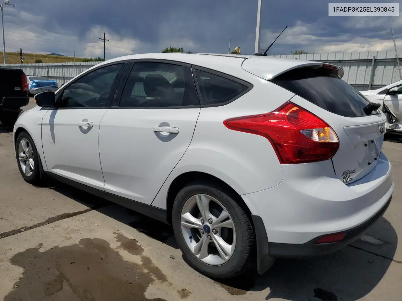2014 Ford Focus Se VIN: 1FADP3K25EL390845 Lot: 62588275