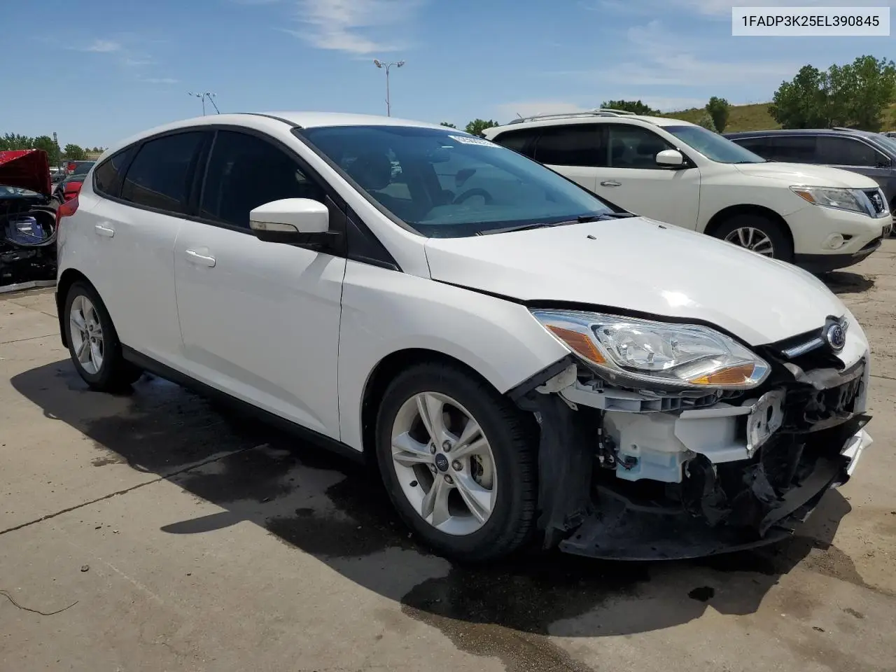 2014 Ford Focus Se VIN: 1FADP3K25EL390845 Lot: 62588275
