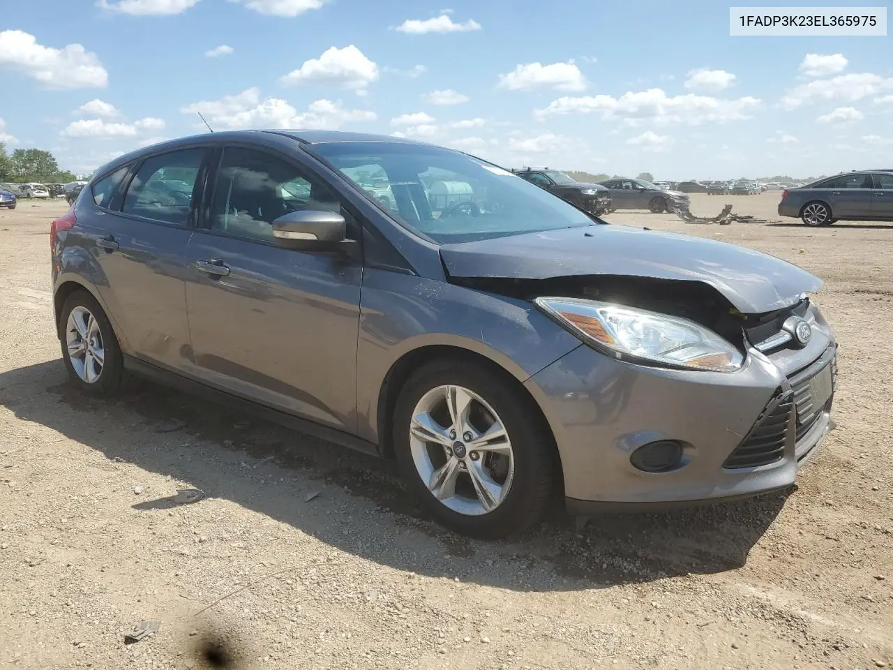 2014 Ford Focus Se VIN: 1FADP3K23EL365975 Lot: 62735675