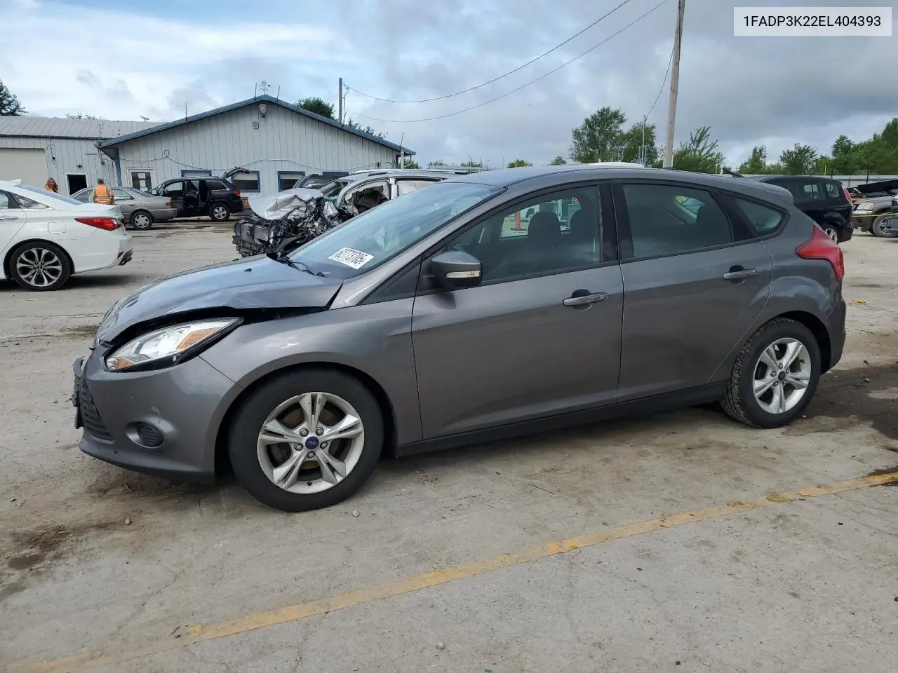 2014 Ford Focus Se VIN: 1FADP3K22EL404393 Lot: 62773705