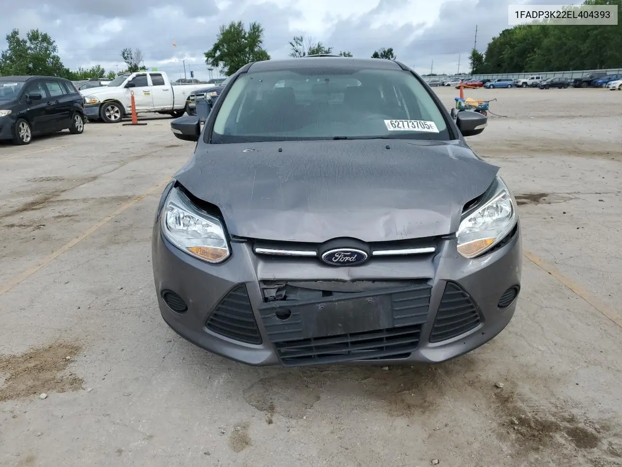 2014 Ford Focus Se VIN: 1FADP3K22EL404393 Lot: 62773705