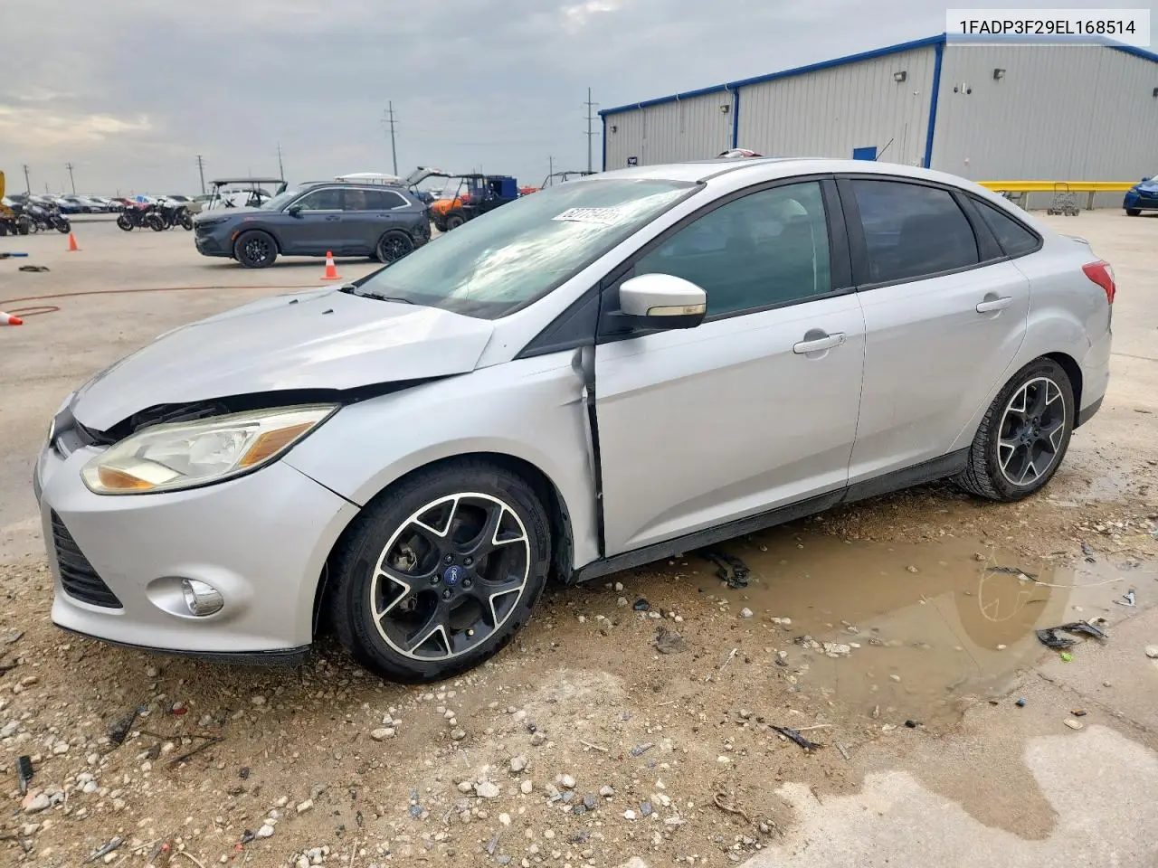 2014 Ford Focus Se VIN: 1FADP3F29EL168514 Lot: 62775425