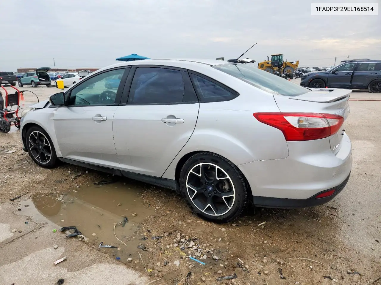 2014 Ford Focus Se VIN: 1FADP3F29EL168514 Lot: 62775425