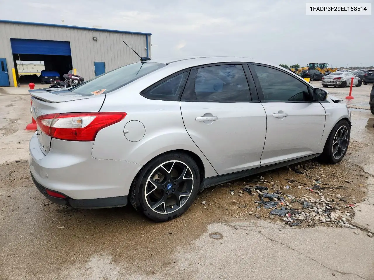 2014 Ford Focus Se VIN: 1FADP3F29EL168514 Lot: 62775425