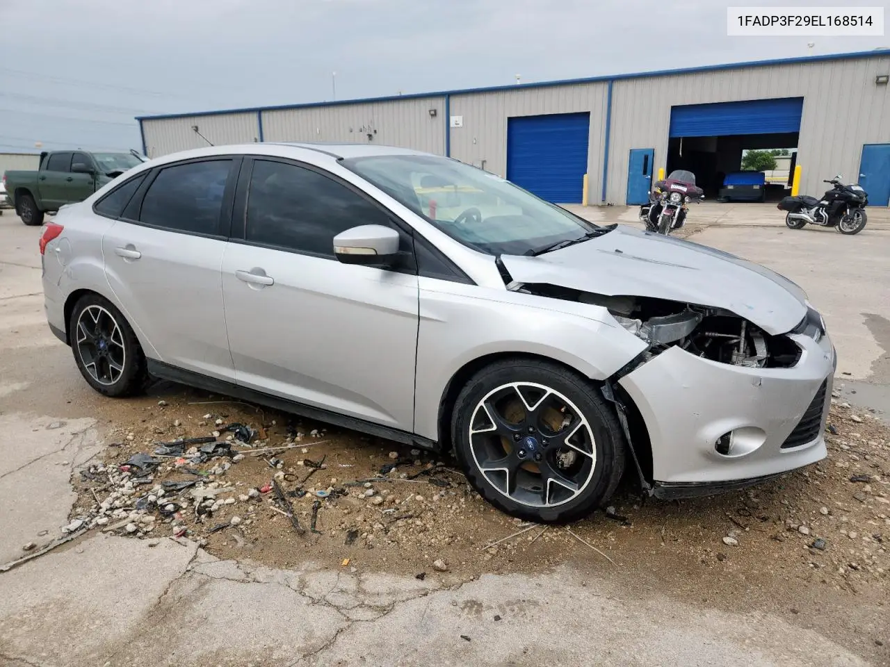 2014 Ford Focus Se VIN: 1FADP3F29EL168514 Lot: 62775425