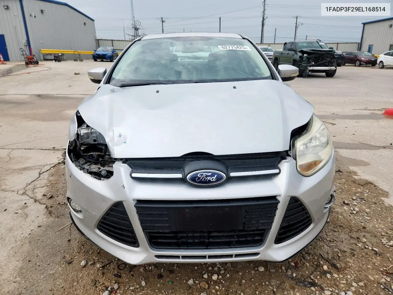 2014 Ford Focus Se VIN: 1FADP3F29EL168514 Lot: 62775425
