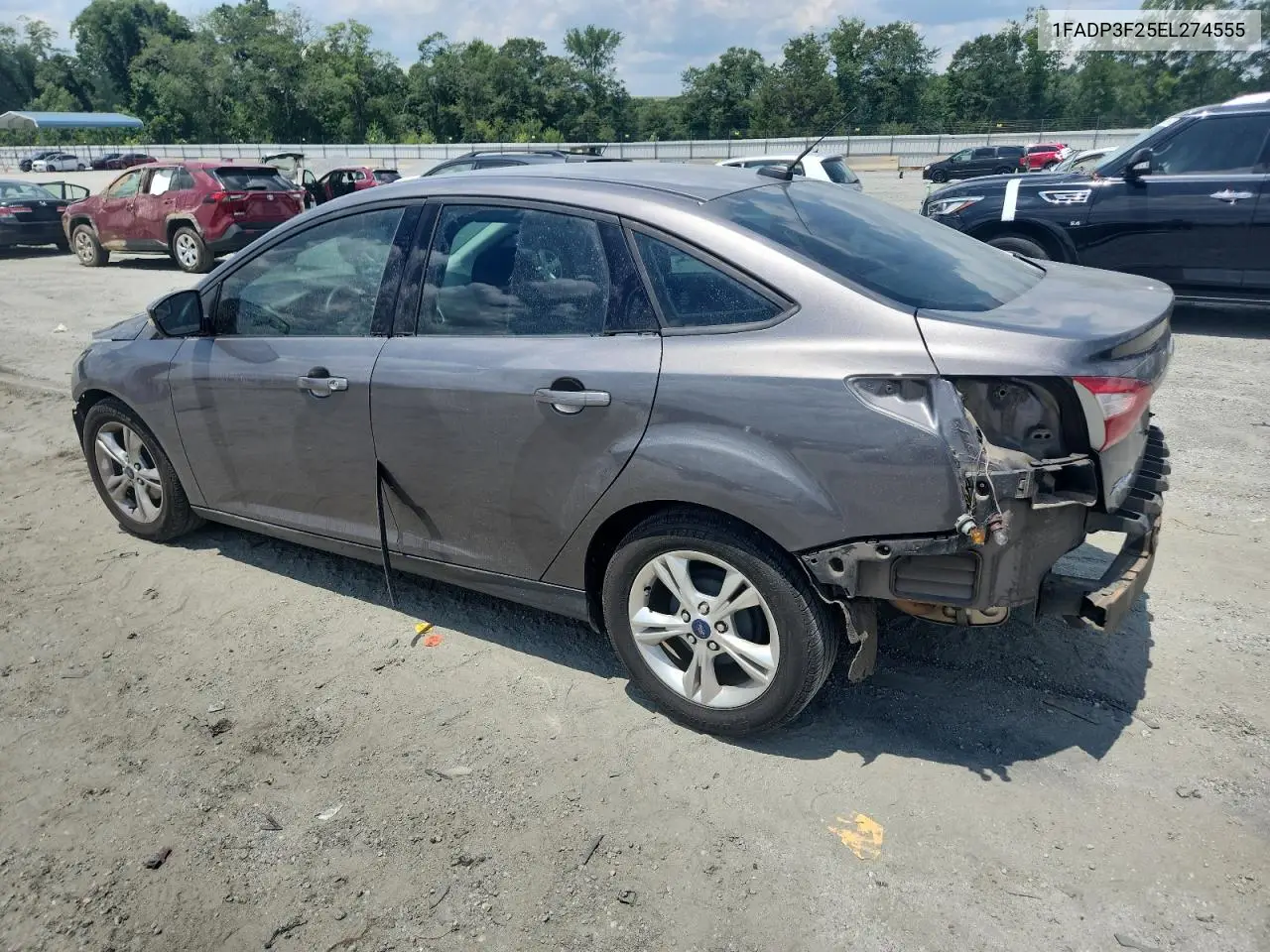 2014 Ford Focus Se VIN: 1FADP3F25EL274555 Lot: 62779765