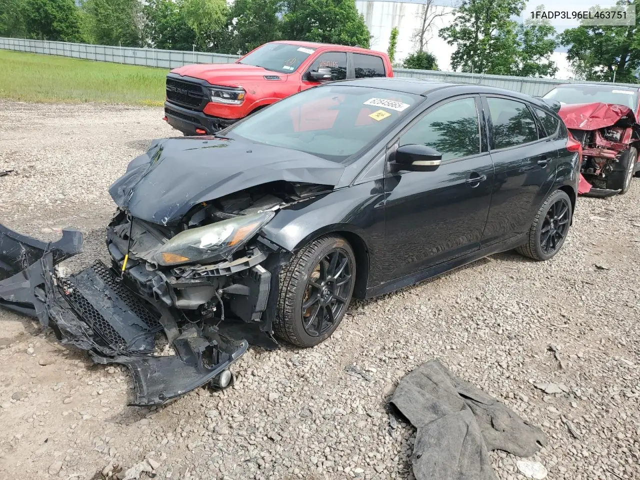 2014 Ford Focus St VIN: 1FADP3L96EL463751 Lot: 62845665