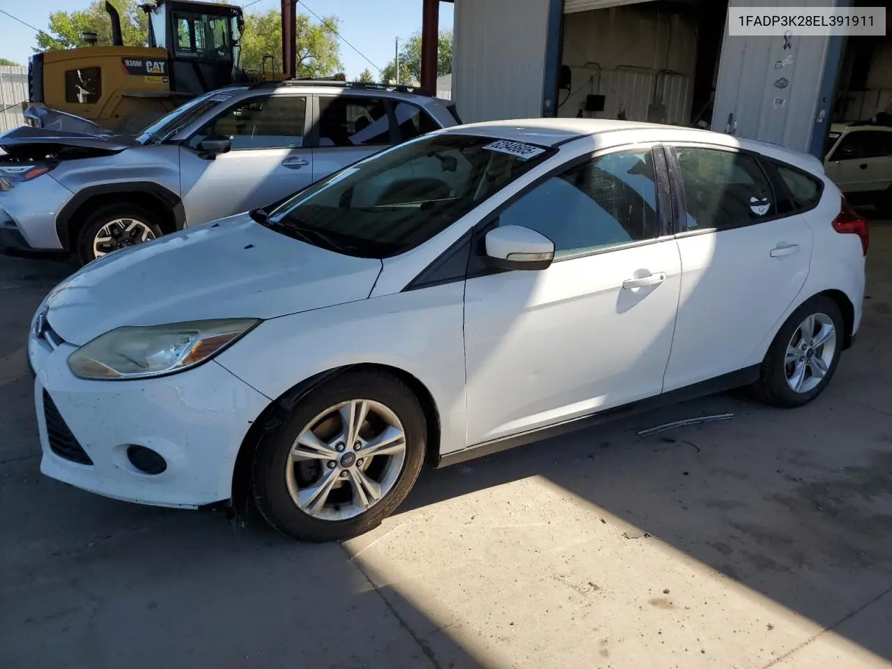 2014 Ford Focus Se VIN: 1FADP3K28EL391911 Lot: 62848605