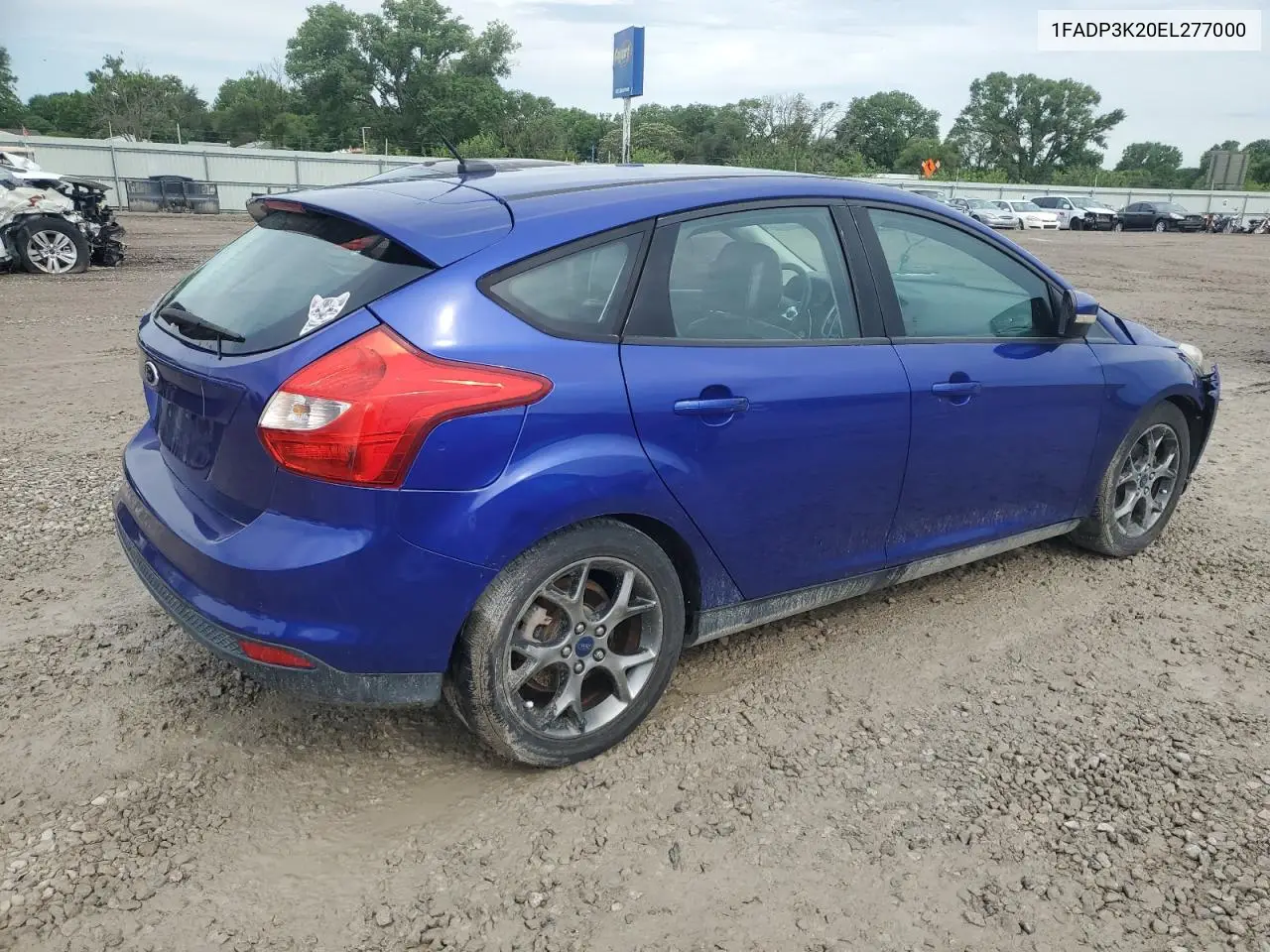 2014 Ford Focus Se VIN: 1FADP3K20EL277000 Lot: 62898935