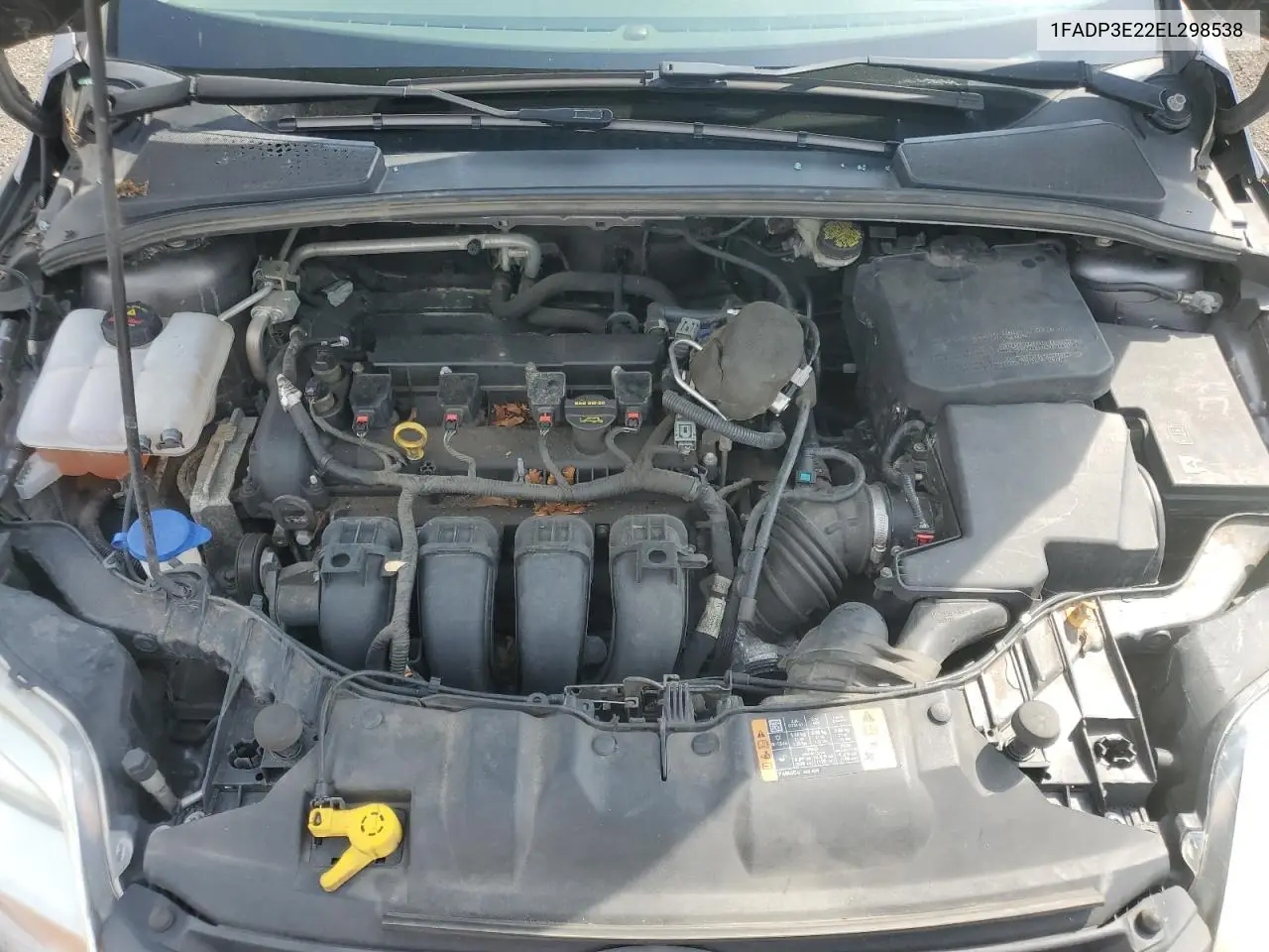 2014 Ford Focus S VIN: 1FADP3E22EL298538 Lot: 62908555