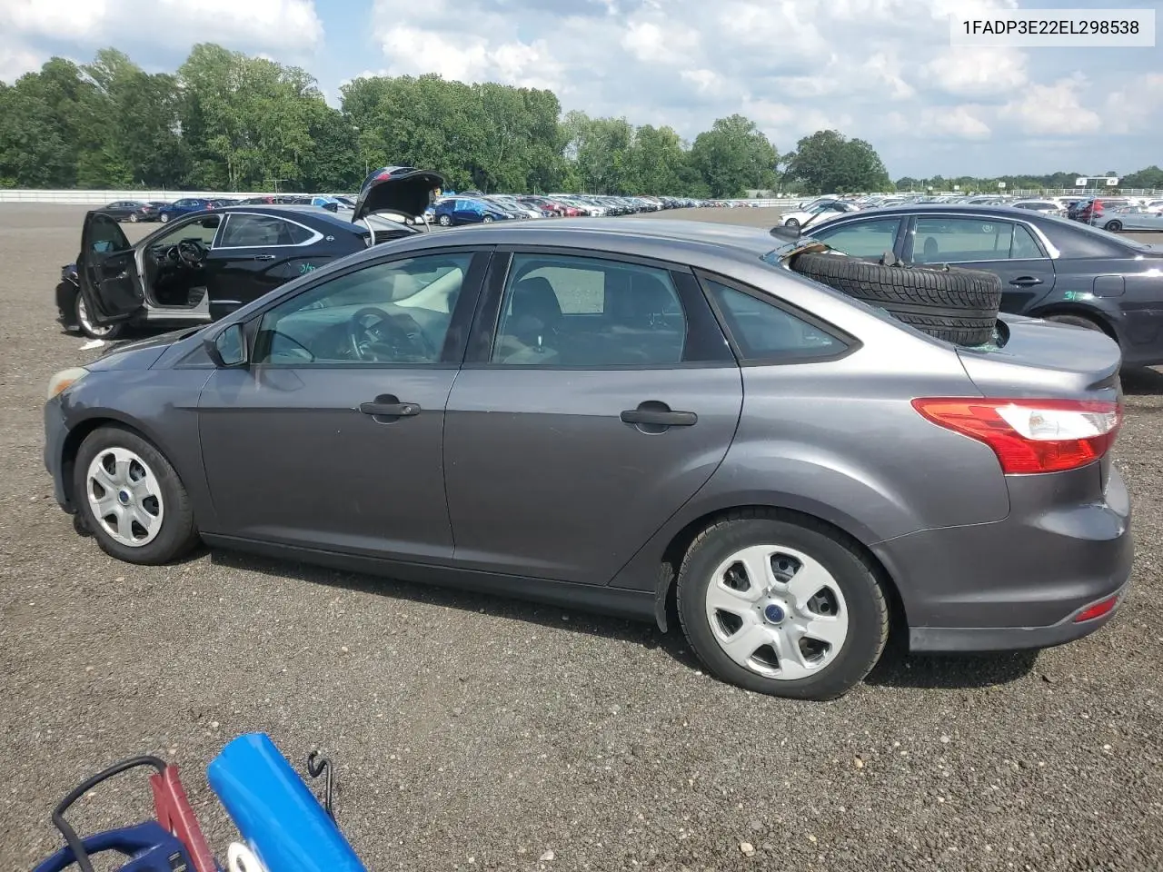 2014 Ford Focus S VIN: 1FADP3E22EL298538 Lot: 62908555