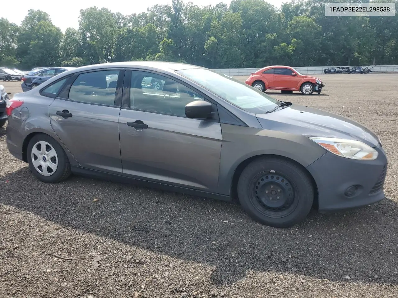 2014 Ford Focus S VIN: 1FADP3E22EL298538 Lot: 62908555
