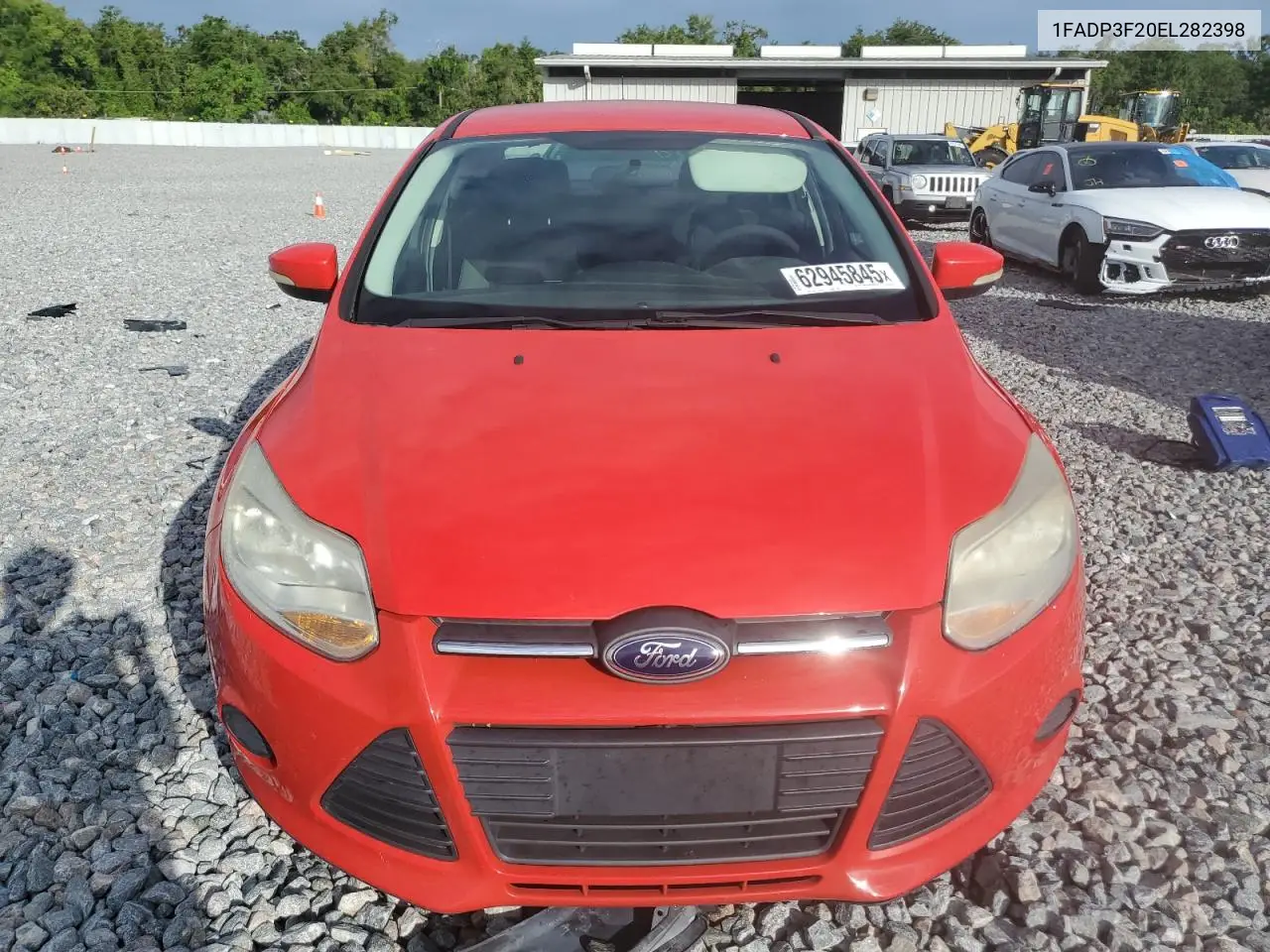 2014 Ford Focus Se VIN: 1FADP3F20EL282398 Lot: 62945845