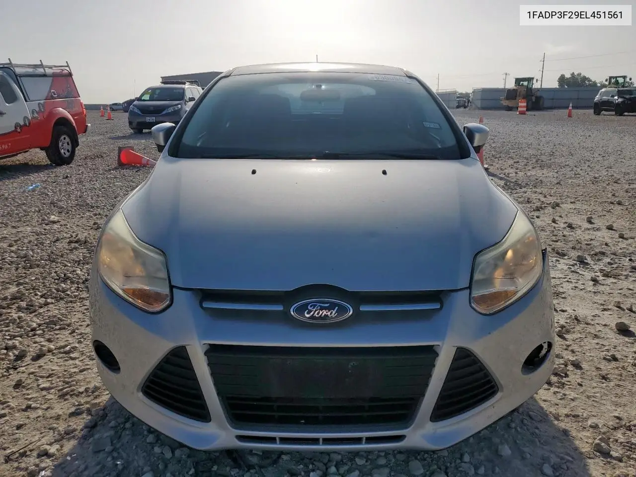 2014 Ford Focus Se VIN: 1FADP3F29EL451561 Lot: 63009475