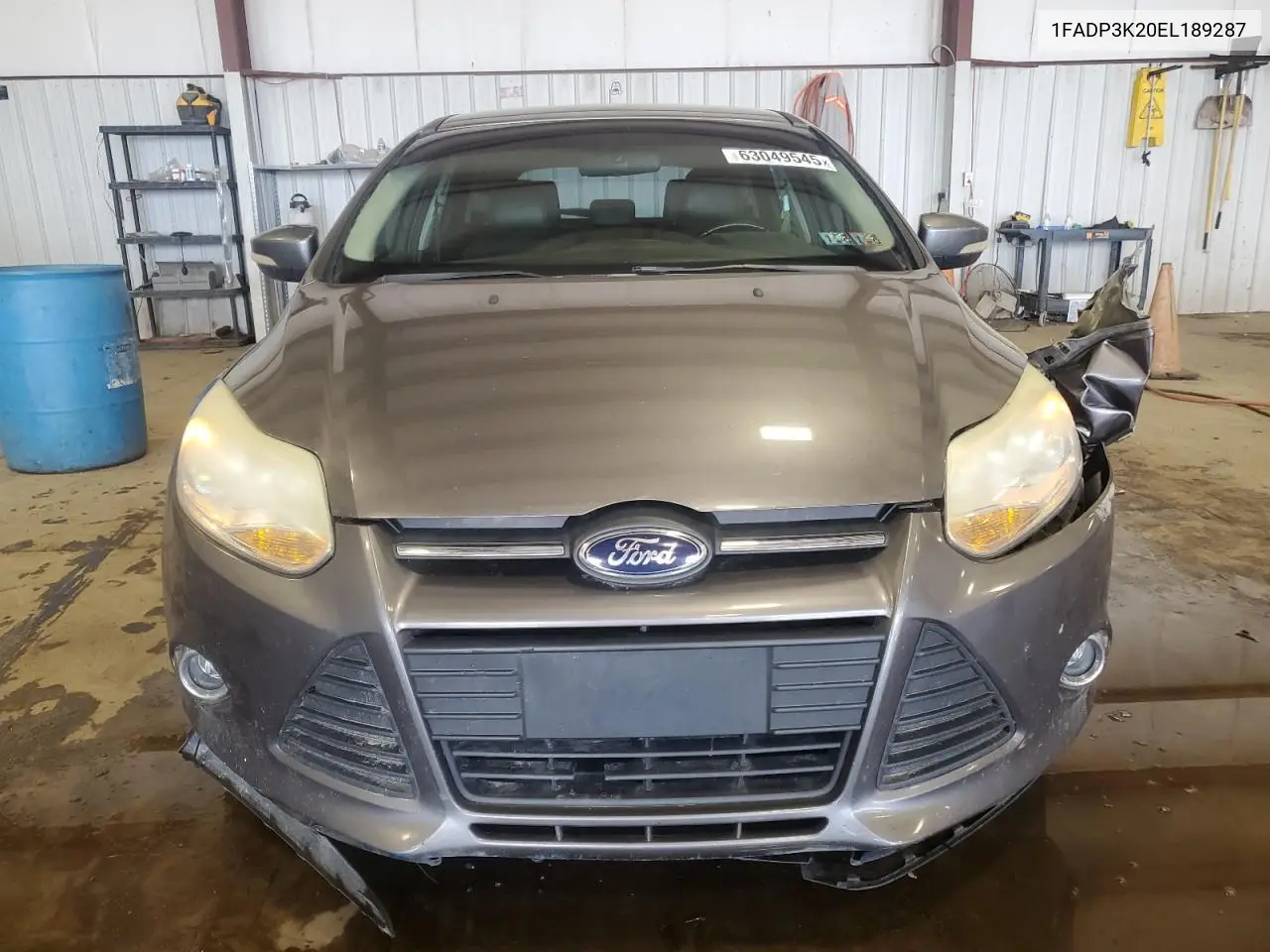 2014 Ford Focus Se VIN: 1FADP3K20EL189287 Lot: 63049545