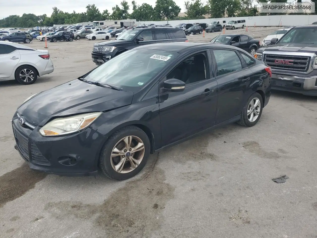 2014 Ford Focus Se VIN: 1FADP3F25EL355068 Lot: 63062455