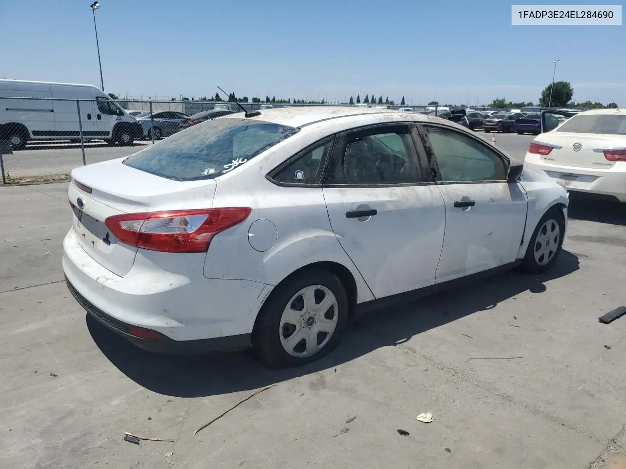 2014 Ford Focus S VIN: 1FADP3E24EL284690 Lot: 63155735