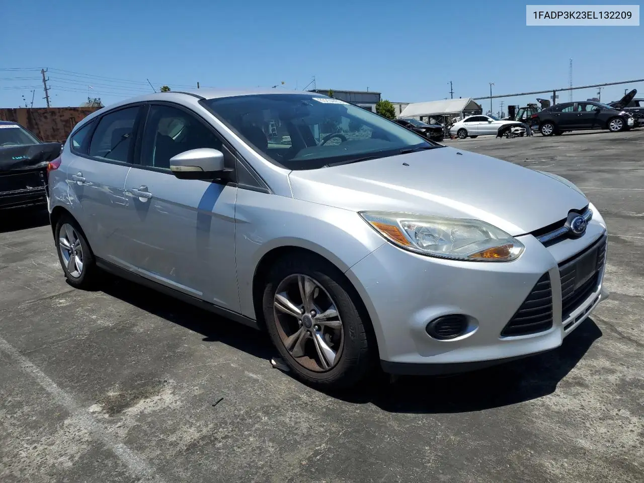 2014 Ford Focus Se VIN: 1FADP3K23EL132209 Lot: 63234455