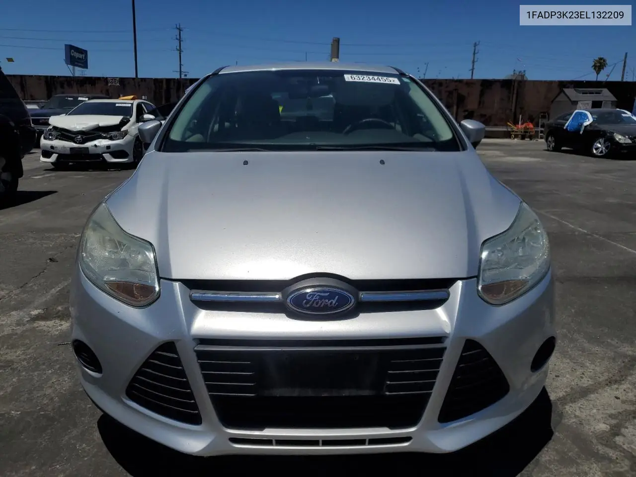 2014 Ford Focus Se VIN: 1FADP3K23EL132209 Lot: 63234455