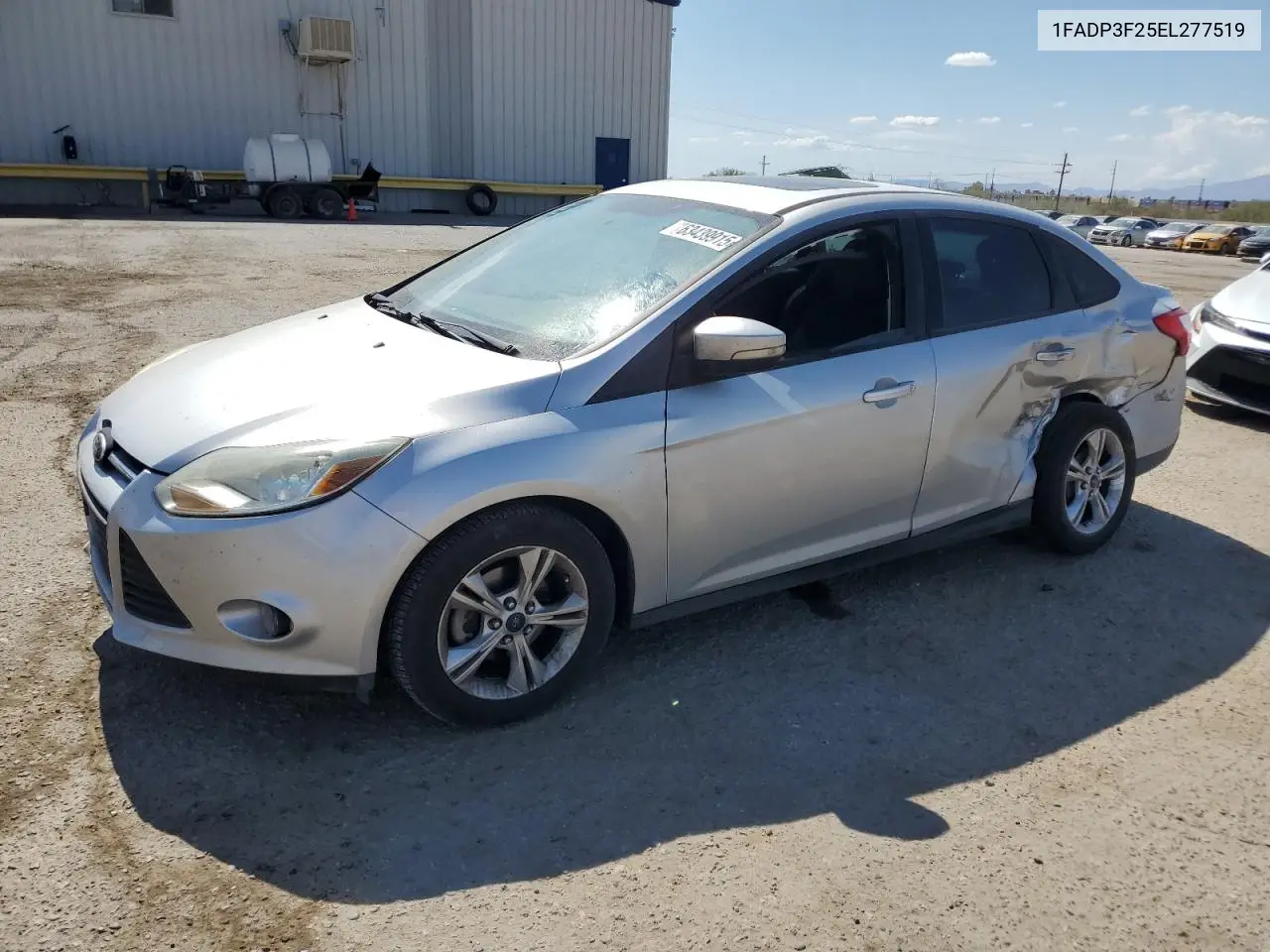 2014 Ford Focus Se VIN: 1FADP3F25EL277519 Lot: 63439915