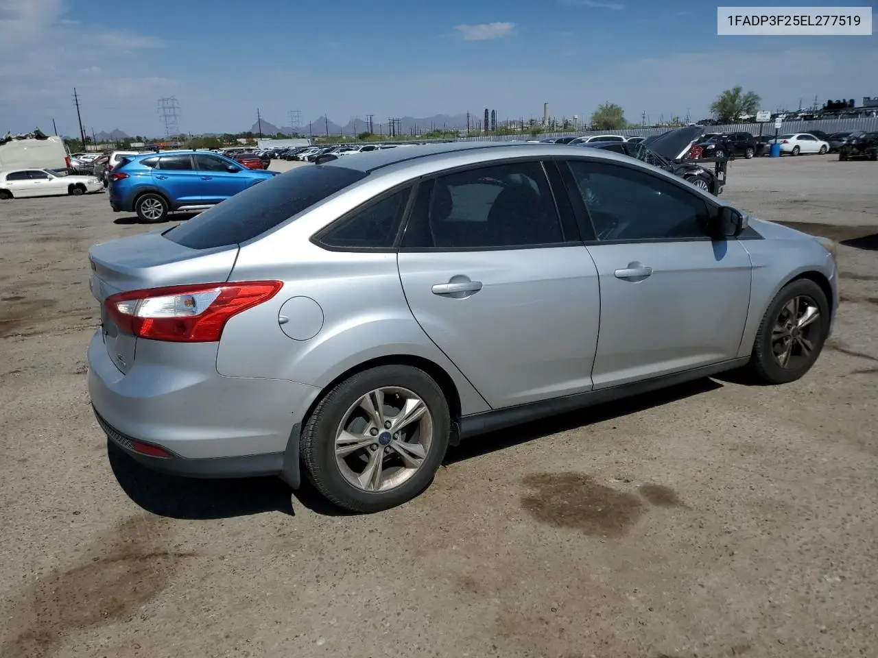 2014 Ford Focus Se VIN: 1FADP3F25EL277519 Lot: 63439915