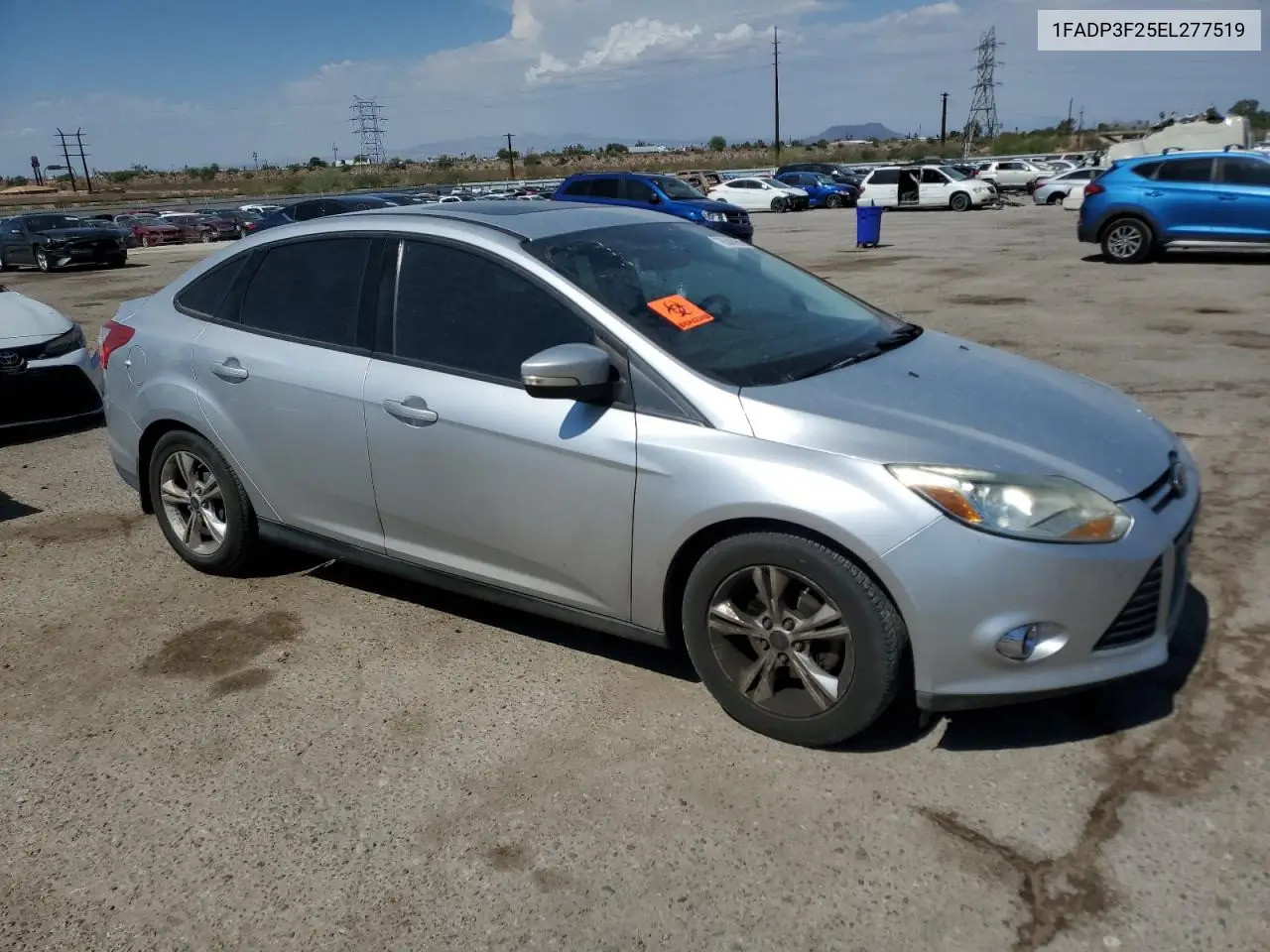 2014 Ford Focus Se VIN: 1FADP3F25EL277519 Lot: 63439915