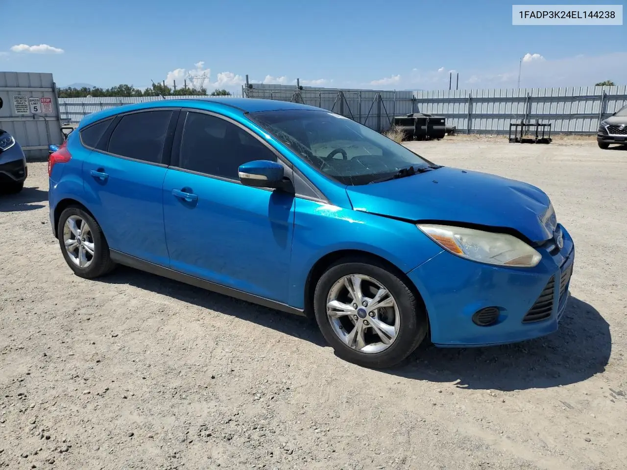 2014 Ford Focus Se VIN: 1FADP3K24EL144238 Lot: 63493205