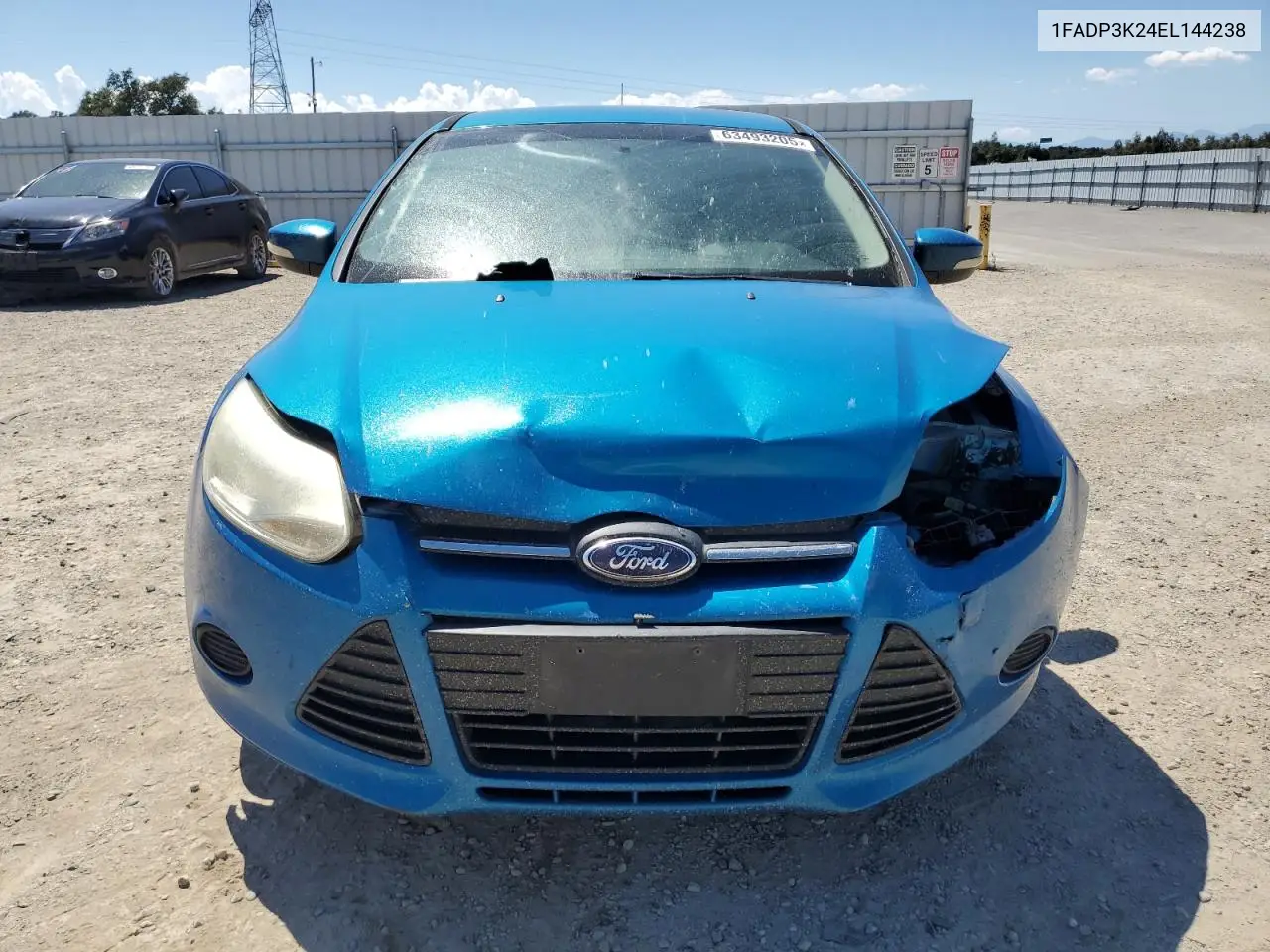 2014 Ford Focus Se VIN: 1FADP3K24EL144238 Lot: 63493205