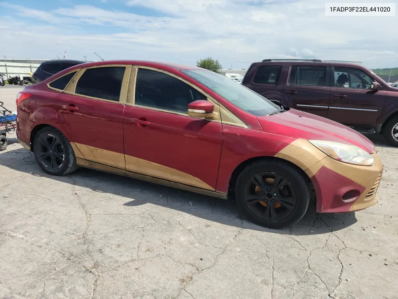 2014 Ford Focus Se VIN: 1FADP3F22EL441020 Lot: 63516775