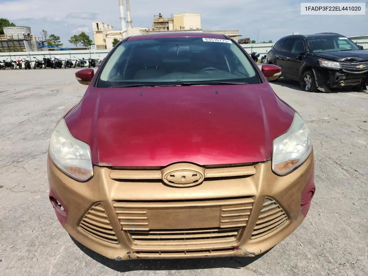 2014 Ford Focus Se VIN: 1FADP3F22EL441020 Lot: 63516775