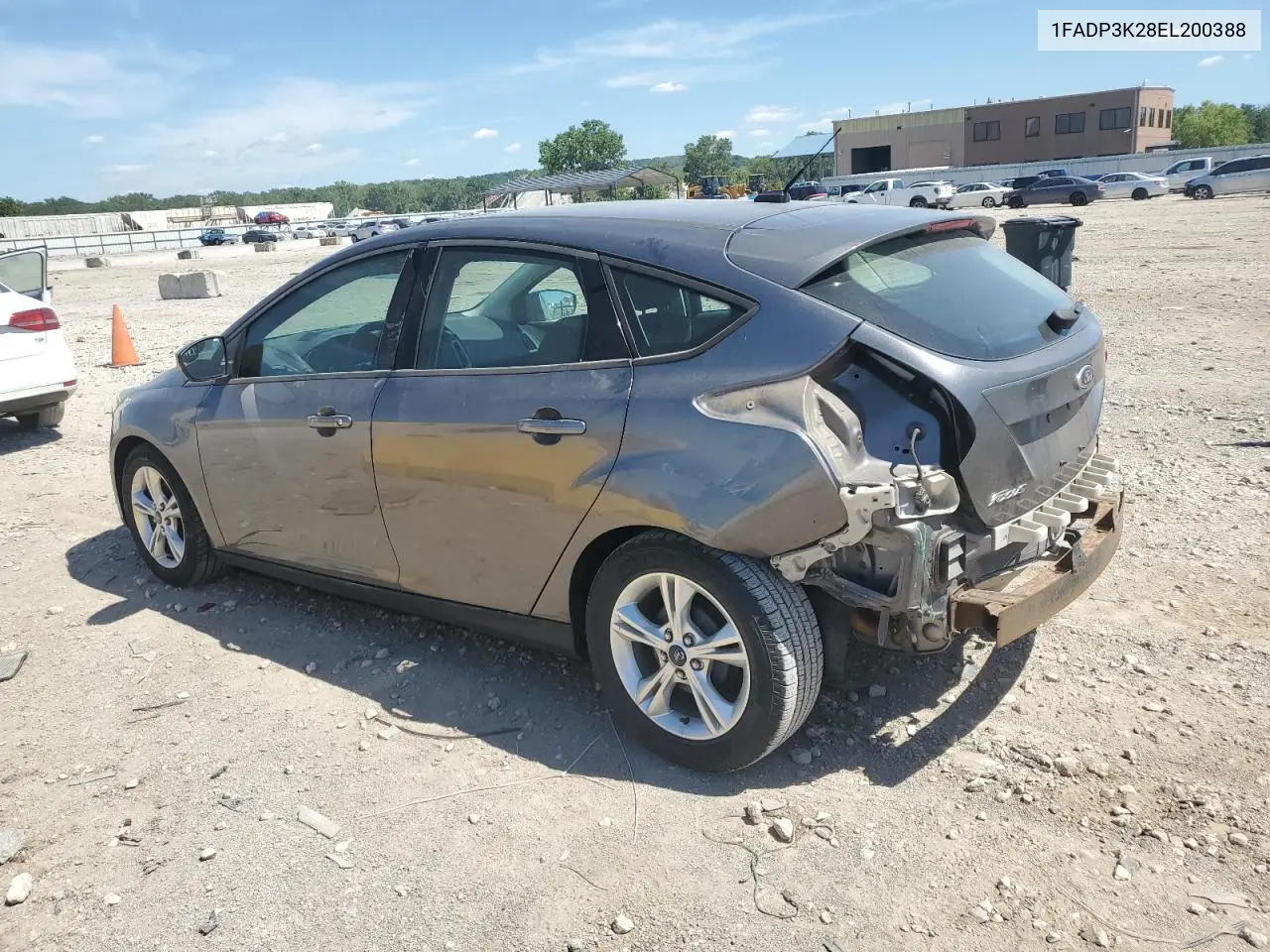 2014 Ford Focus Se VIN: 1FADP3K28EL200388 Lot: 63579075