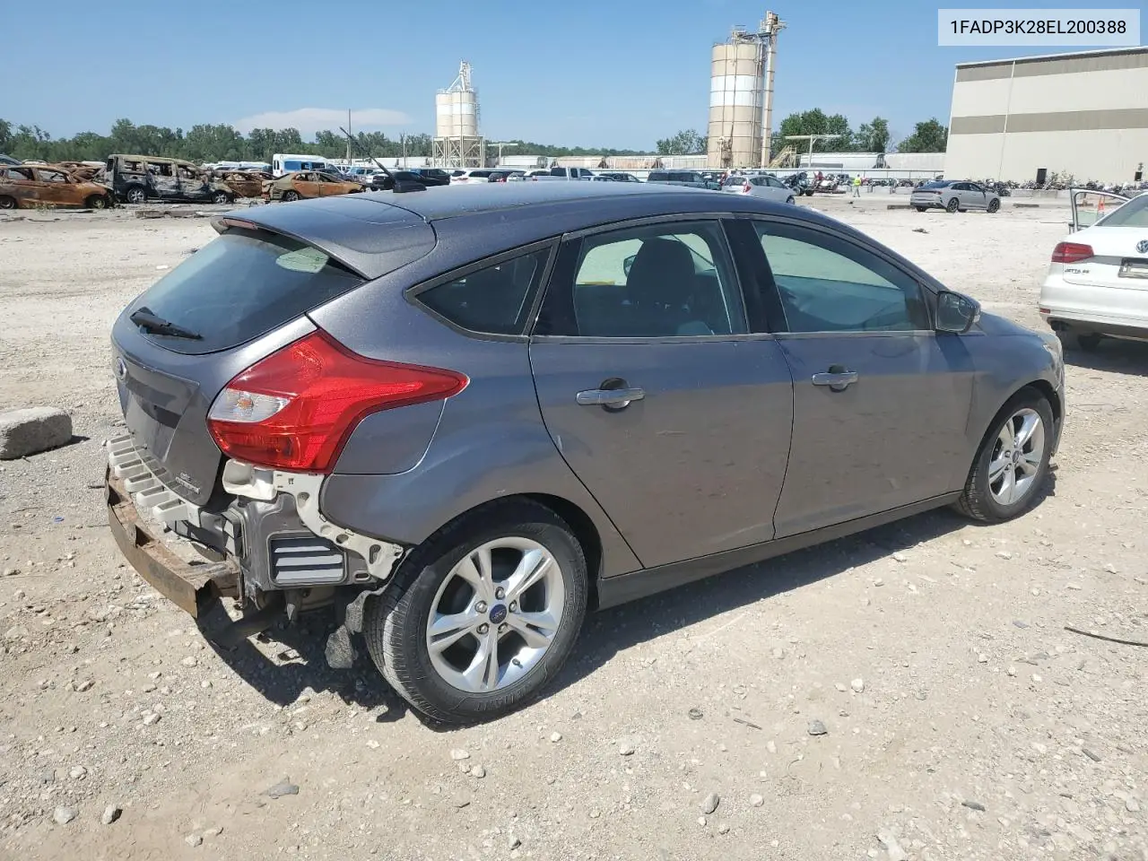 2014 Ford Focus Se VIN: 1FADP3K28EL200388 Lot: 63579075