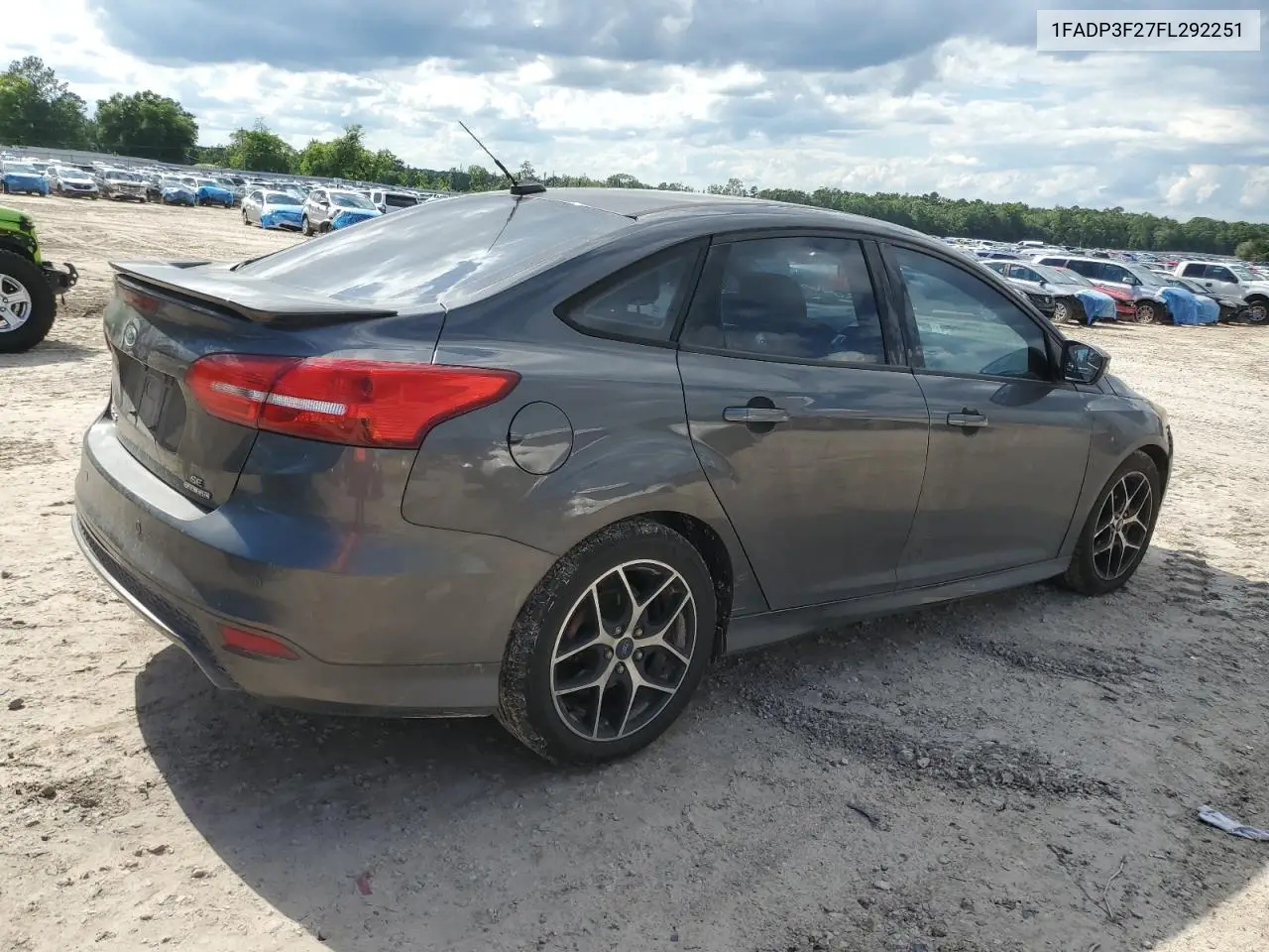 2015 Ford Focus Se VIN: 1FADP3F27FL292251 Lot: 56482895