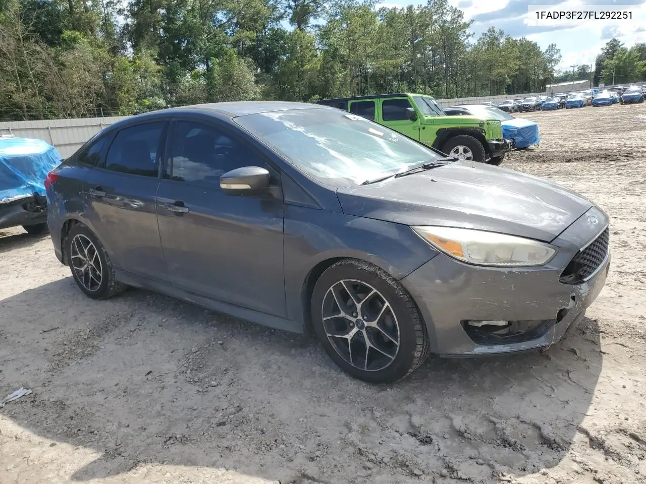 2015 Ford Focus Se VIN: 1FADP3F27FL292251 Lot: 56482895