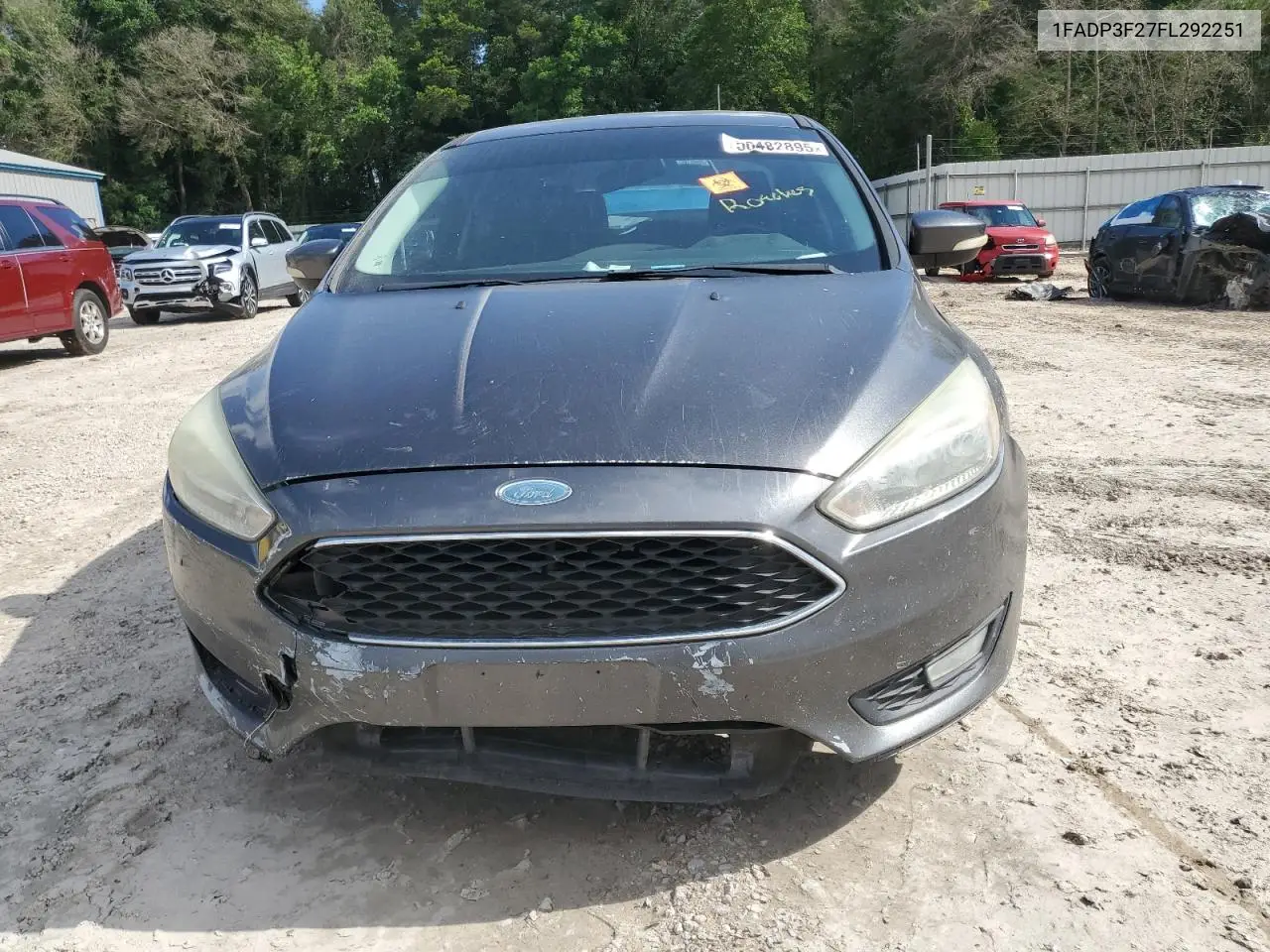2015 Ford Focus Se VIN: 1FADP3F27FL292251 Lot: 56482895