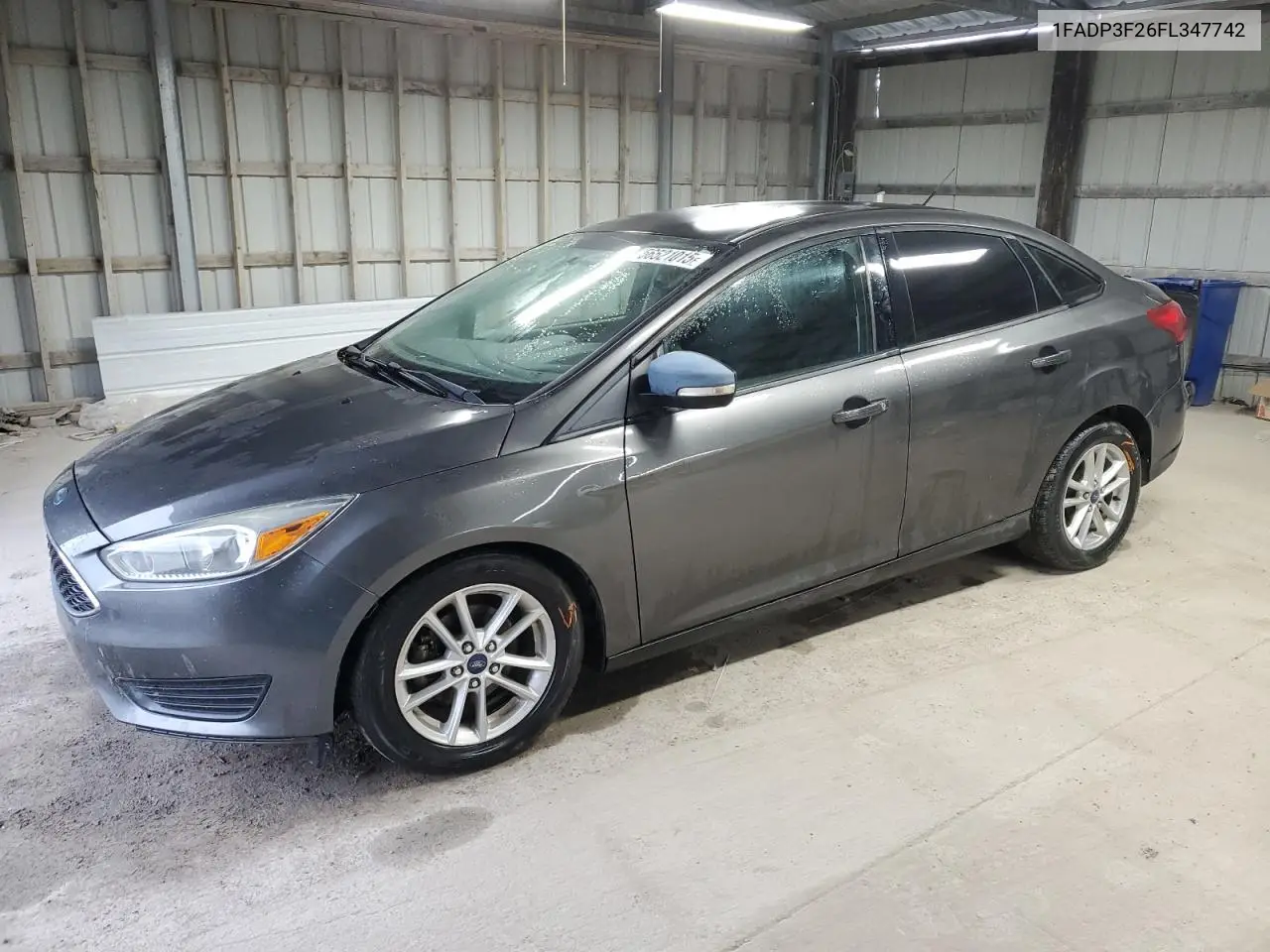 2015 Ford Focus Se VIN: 1FADP3F26FL347742 Lot: 56521015