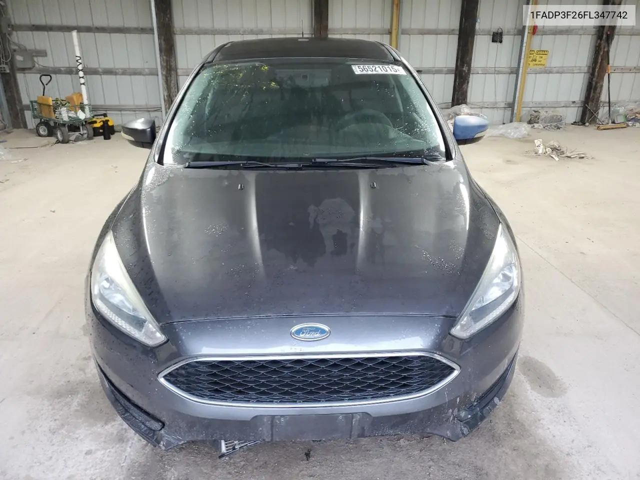 2015 Ford Focus Se VIN: 1FADP3F26FL347742 Lot: 56521015