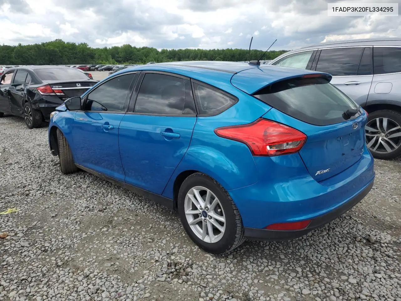 2015 Ford Focus Se VIN: 1FADP3K20FL334295 Lot: 56917635