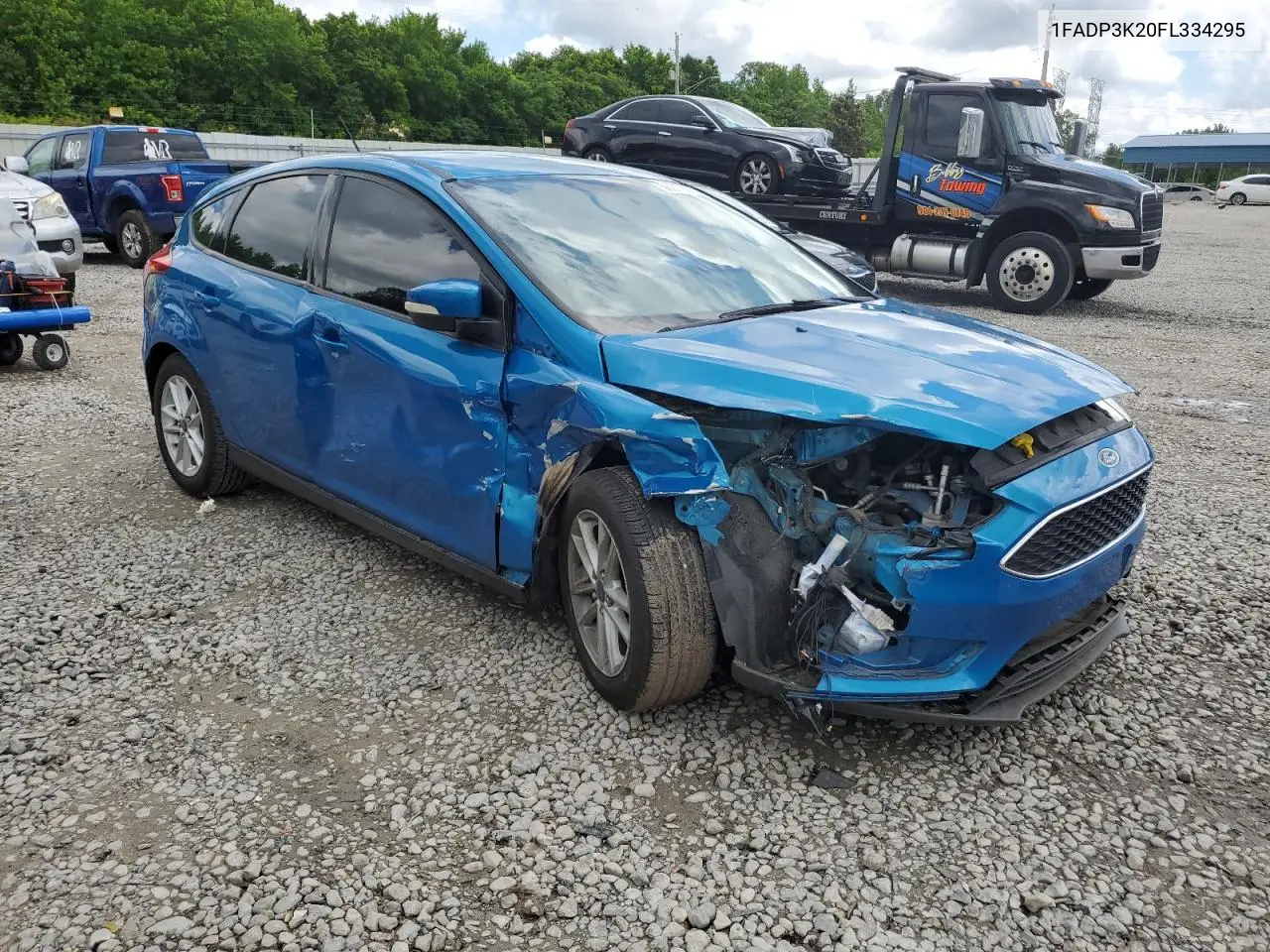 2015 Ford Focus Se VIN: 1FADP3K20FL334295 Lot: 56917635