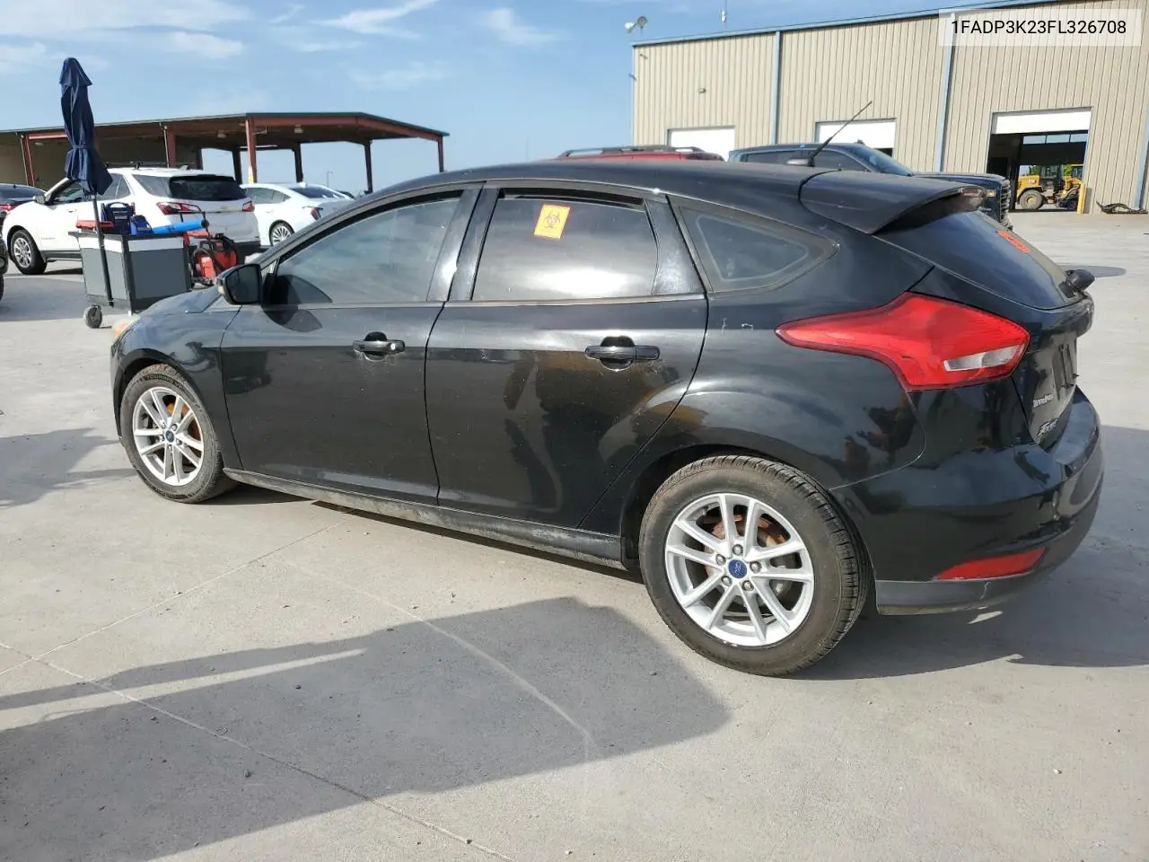 2015 Ford Focus Se VIN: 1FADP3K23FL326708 Lot: 57092575