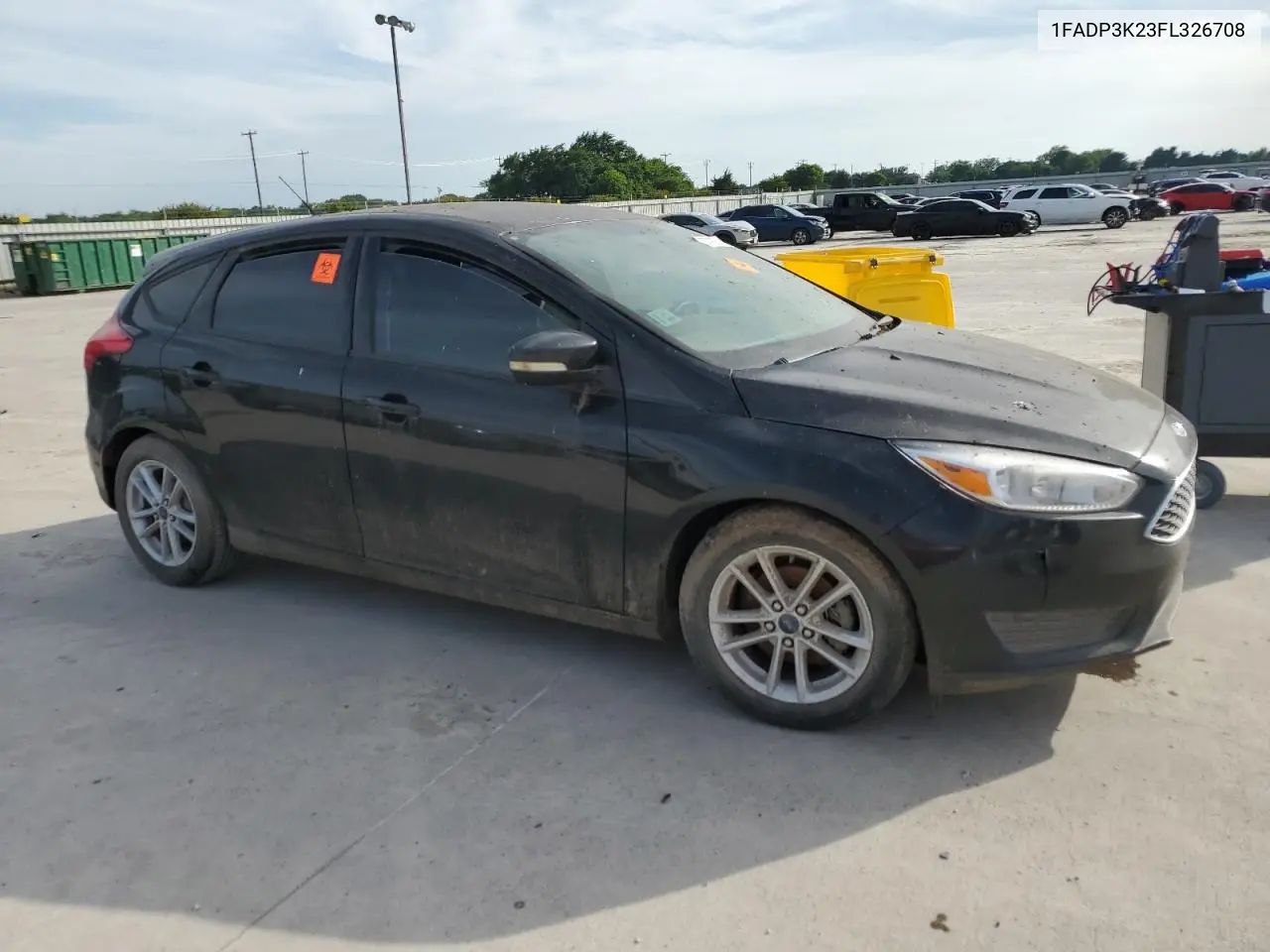2015 Ford Focus Se VIN: 1FADP3K23FL326708 Lot: 57092575